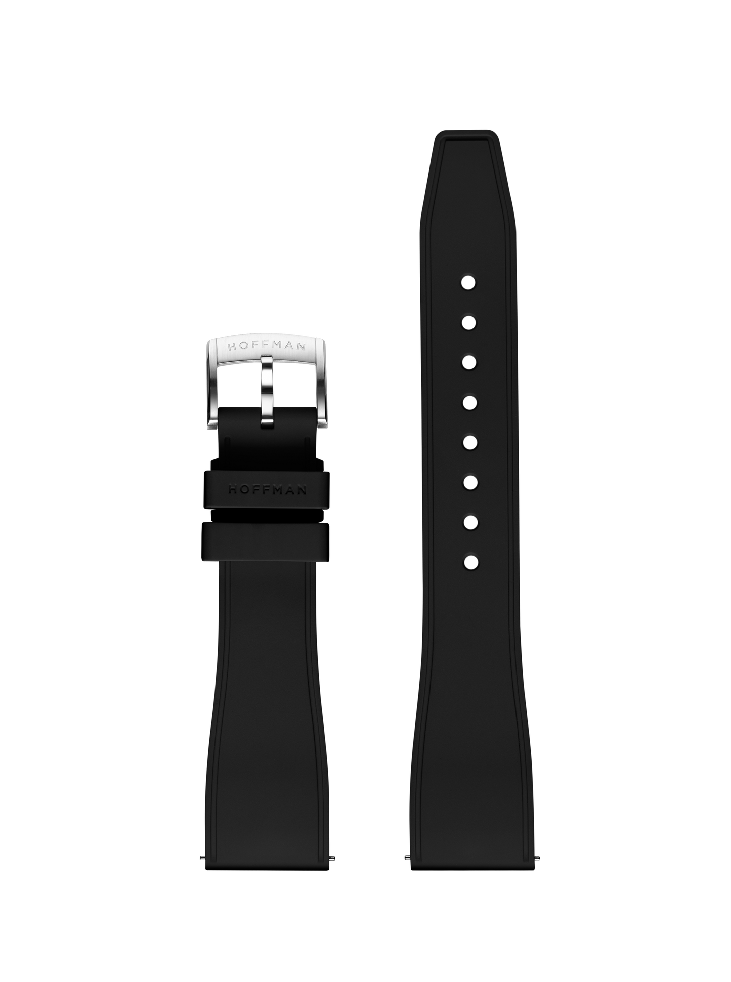 Black Rubber Strap