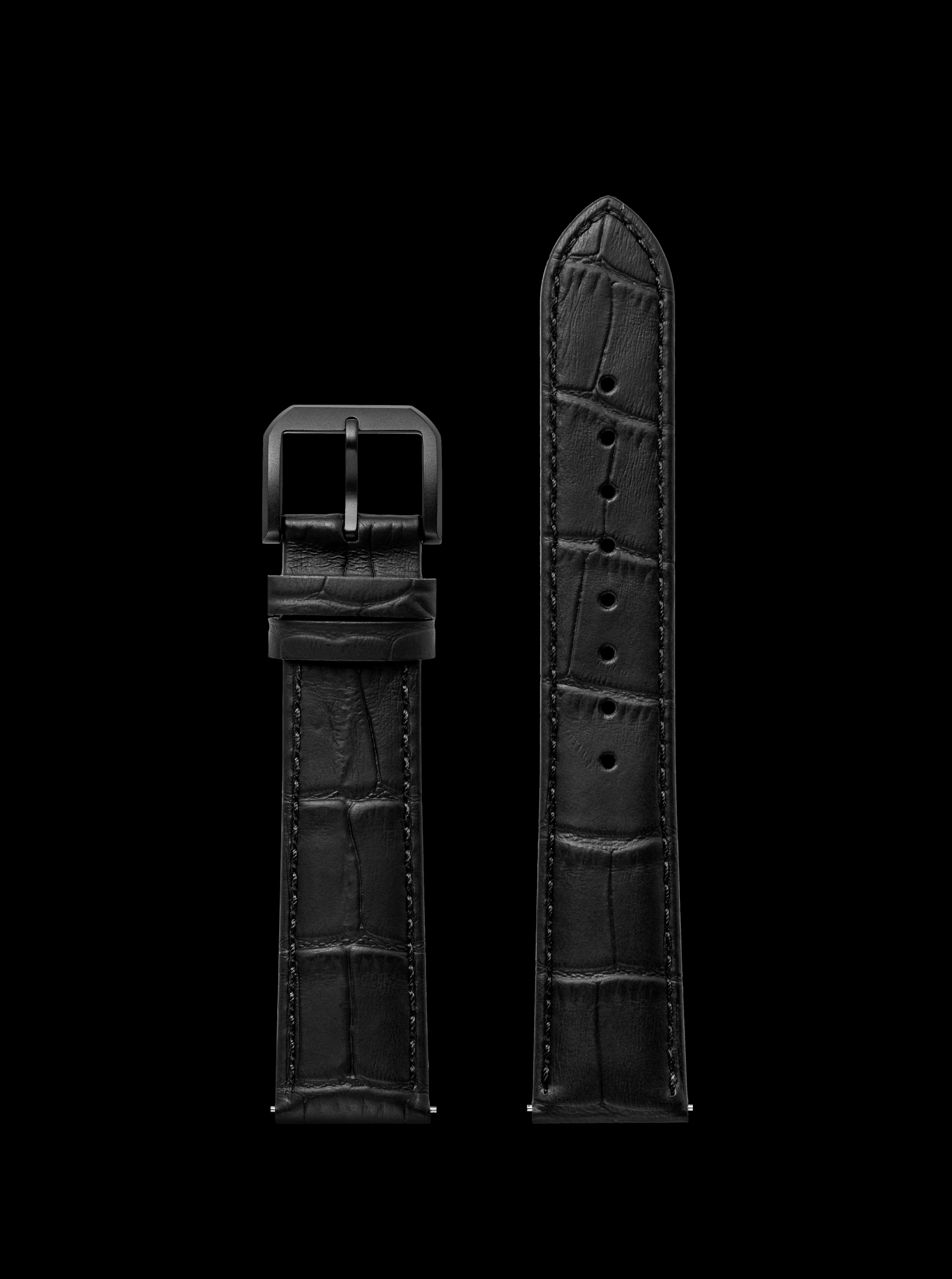 MATTE LEATHER STRAP