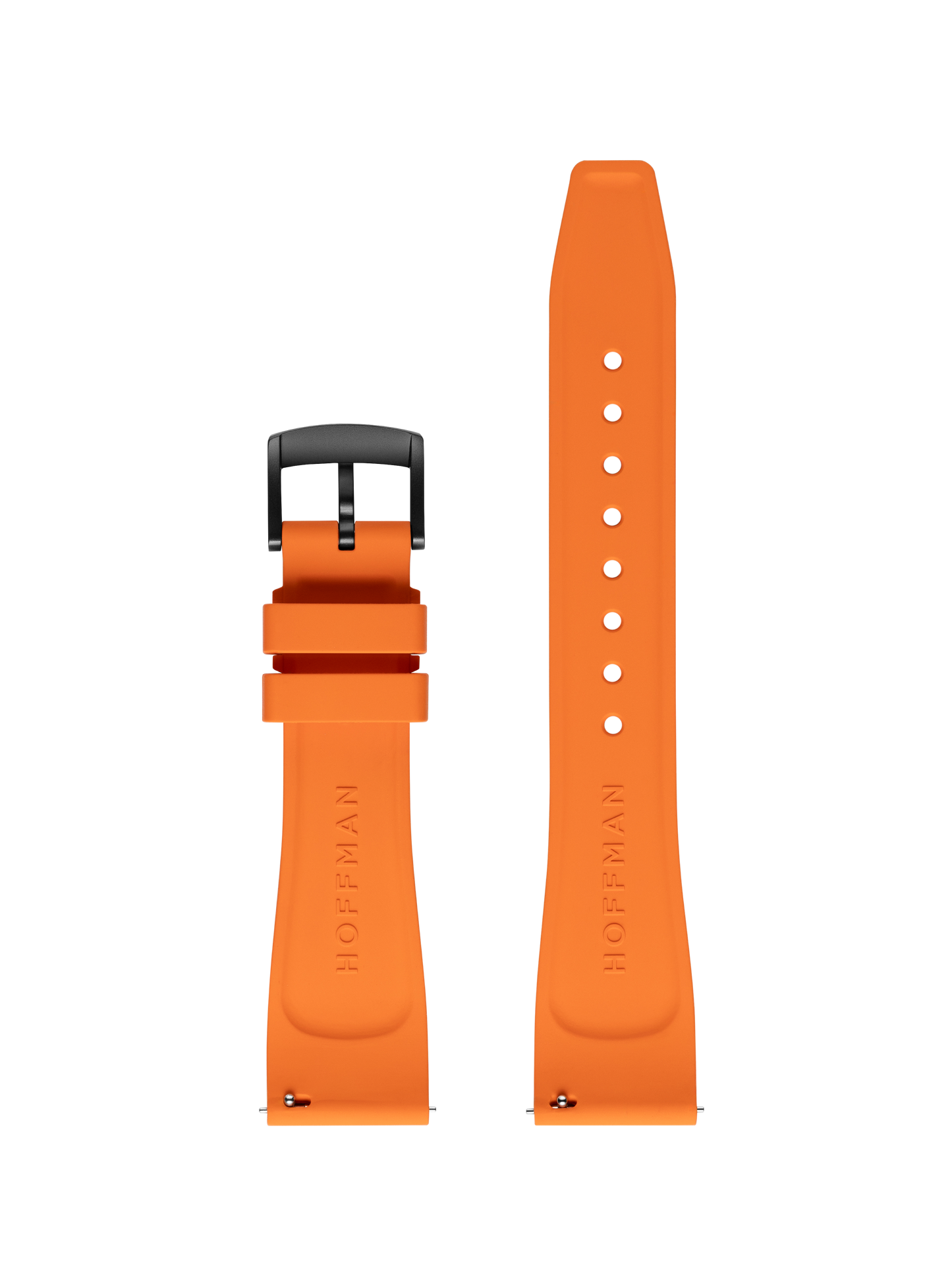 Orange Rubber Strap w/ PVD buckle