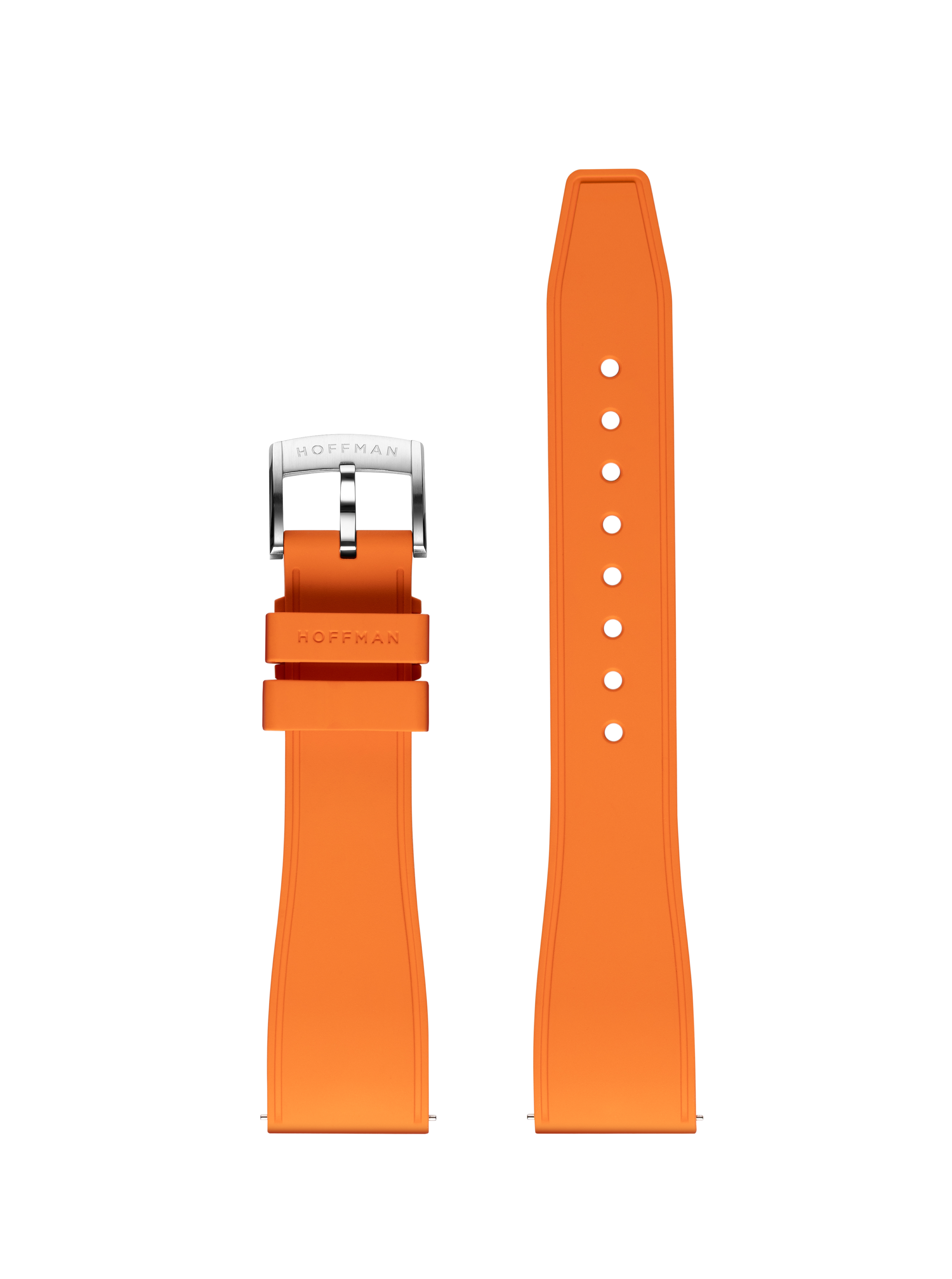 Orange Rubber Strap