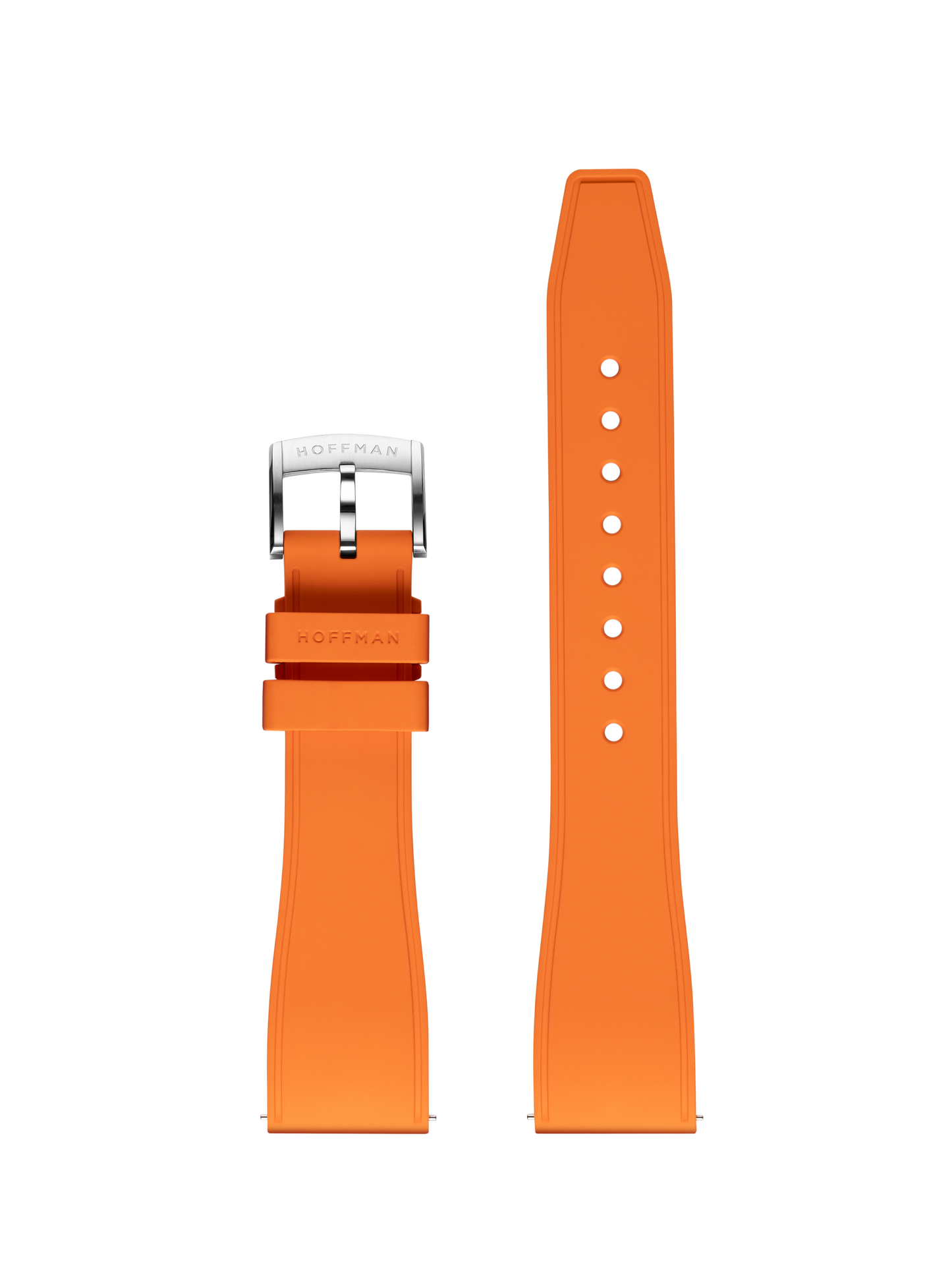Orange Rubber Strap