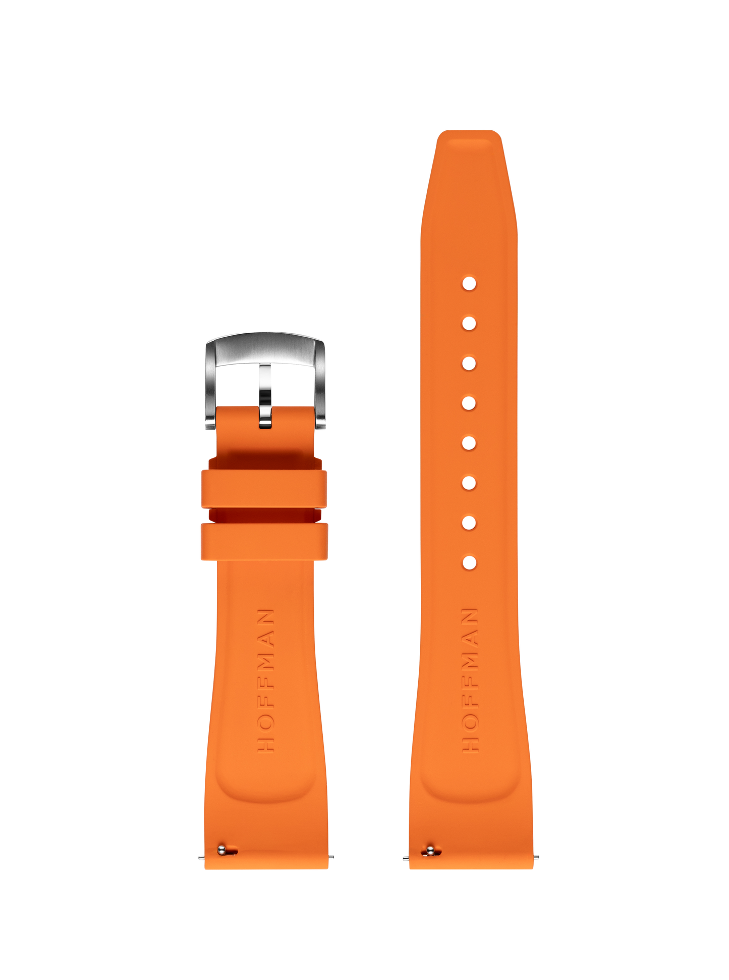 Orange Rubber Strap