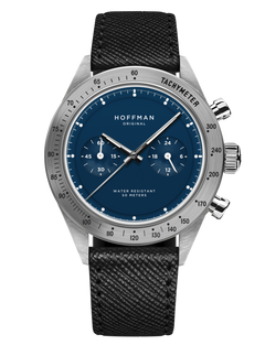 Chronograph 40mm - Steel | All Blue | Sports Watch – HOFFMAN