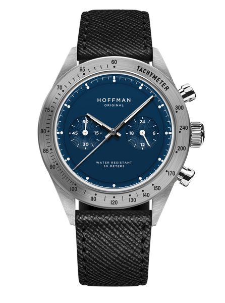 Chronograph 40mm - Steel | All Blue | Sports Watch – HOFFMAN