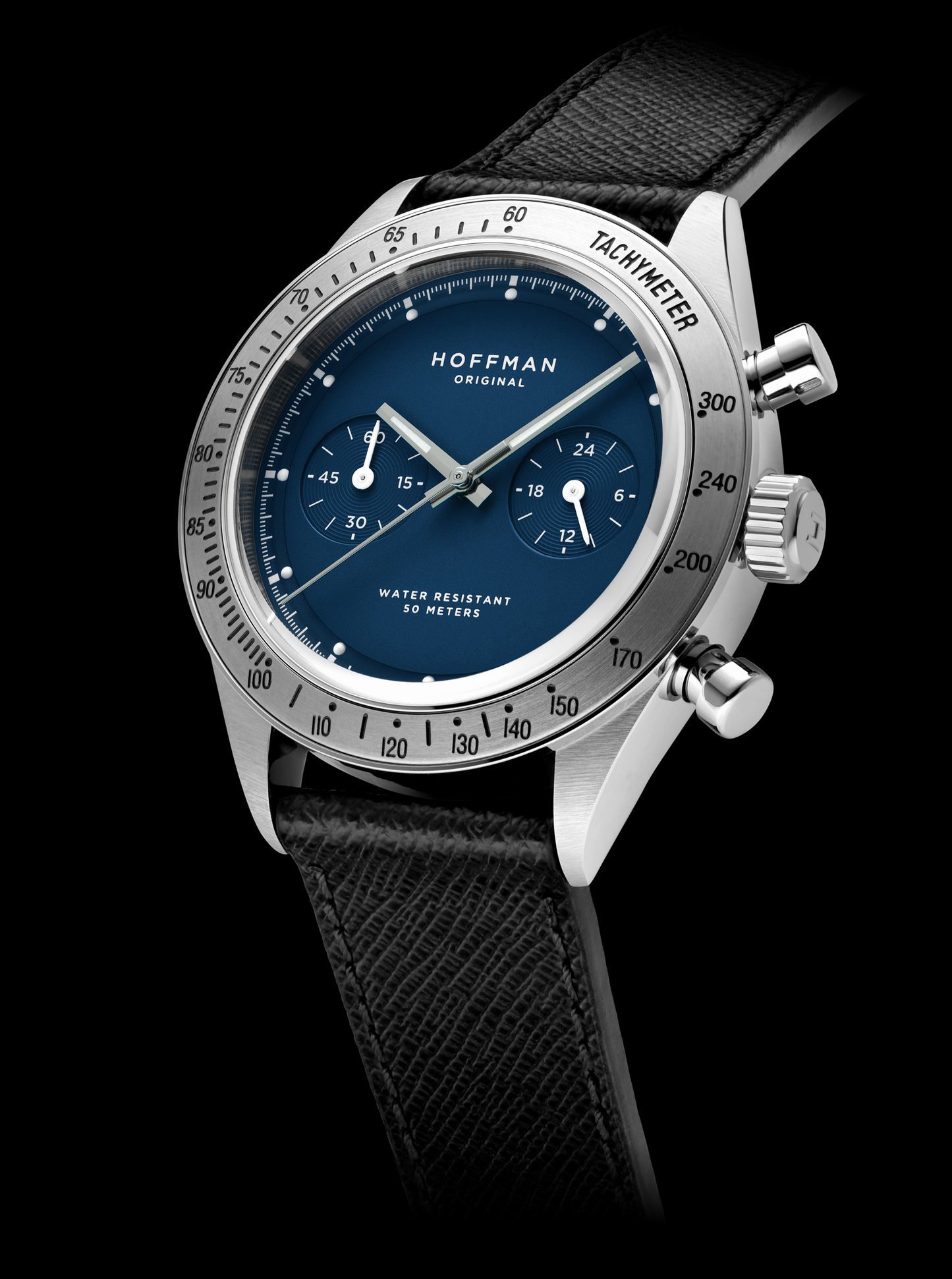 Chronograph 40mm Steel All Blue Sports Watch