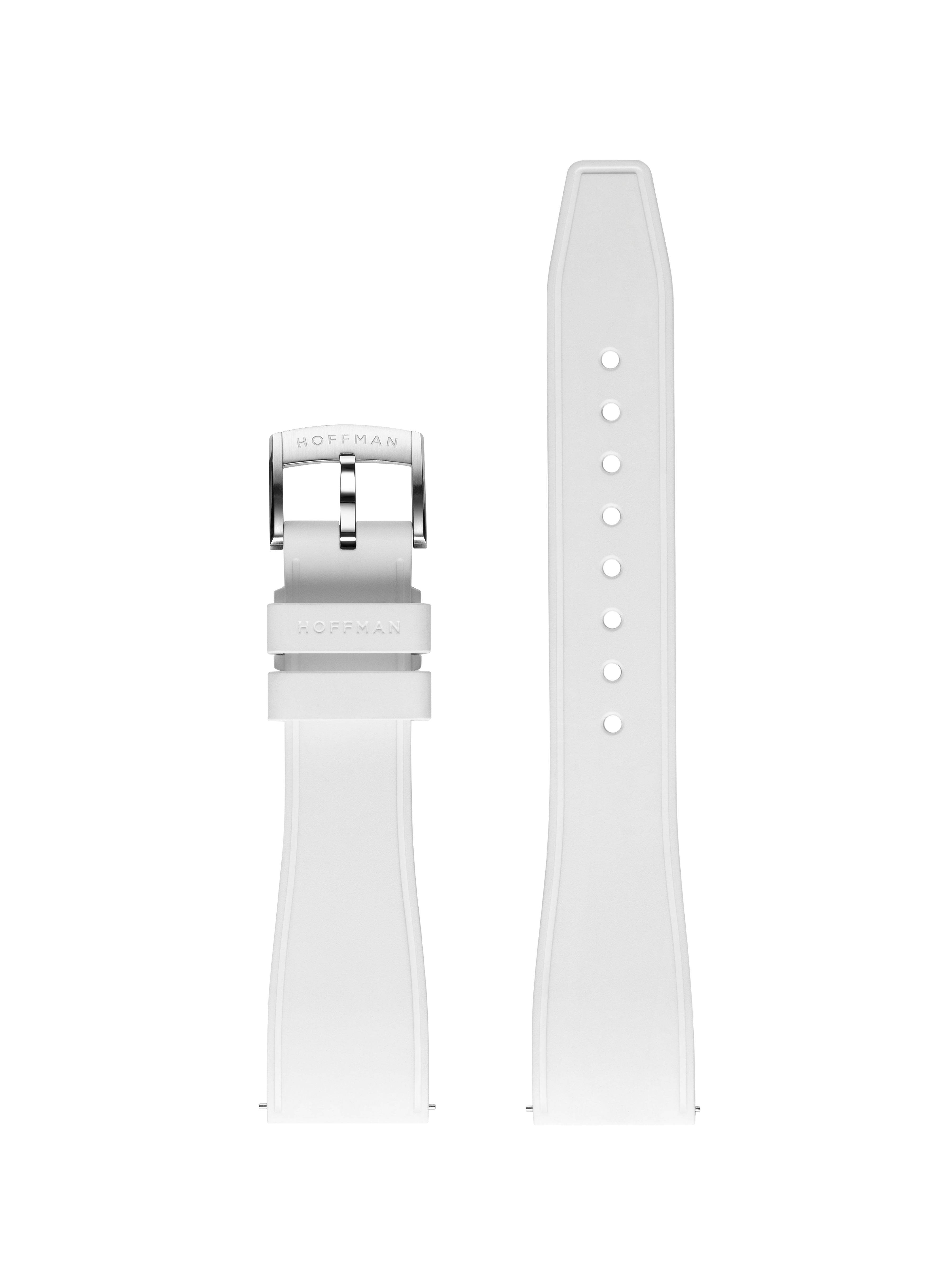 WHITE RUBBER STRAP
